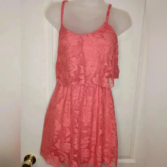 MY MICHELLE Barbiecore Pink dress (#861) - Picture 1 of 8